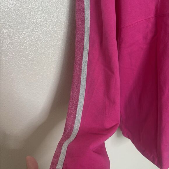 Disney Hot Pink Silver Glitter Spirit Jersey Disney Parks Adult Sz S NWT!! - Picture 5 of 9